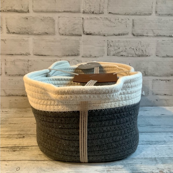 Kenton Grey Set Of 3 Woven Baskets - Picture 5 of 8